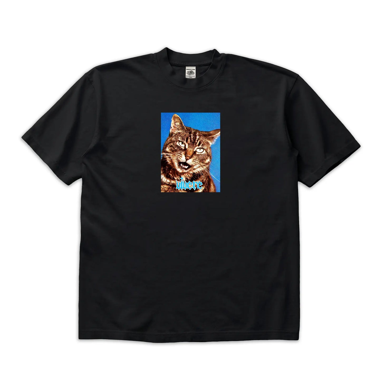 Cat T-Shirt Black mento.vivere