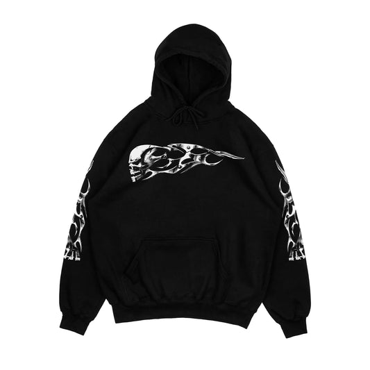 Flames of Steel Hoodie mento.vivere