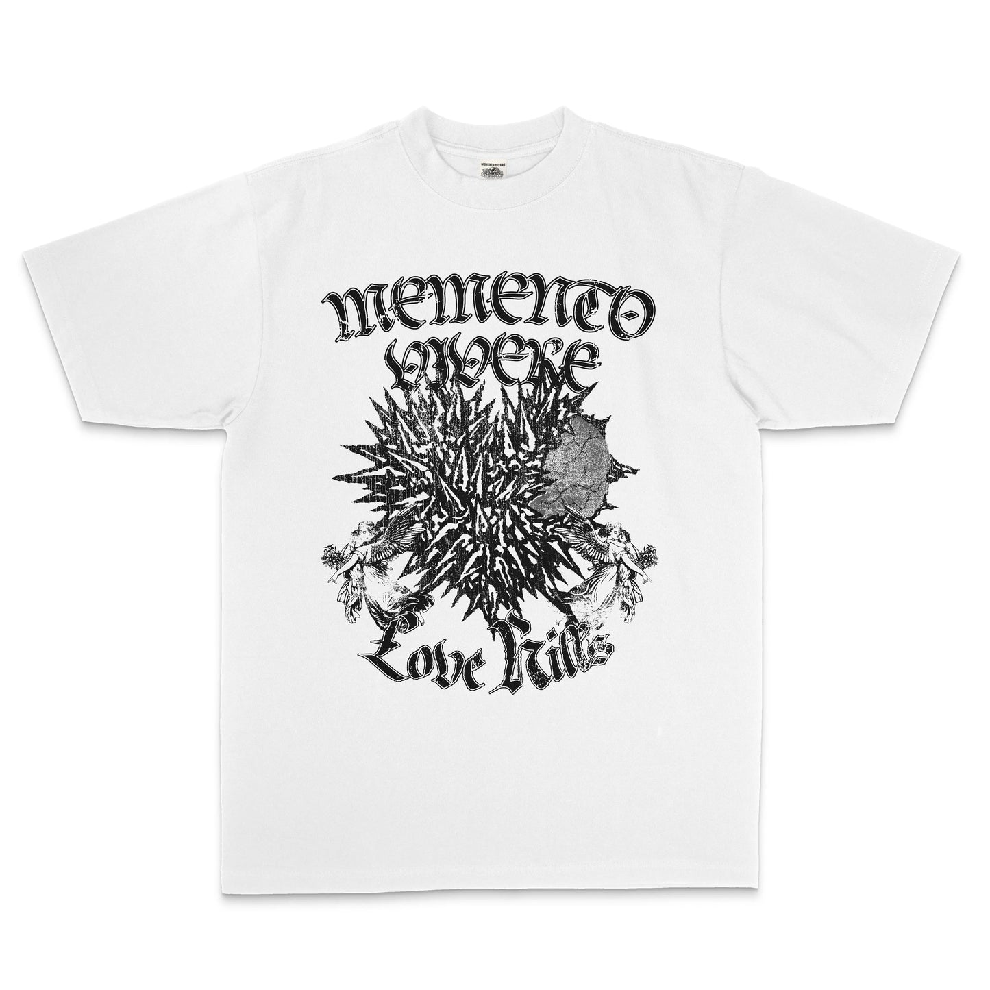Love Kills White T-Shirt - VIVERE