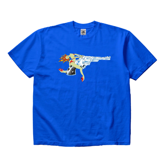 Girl is a Gun T-Shirt Blue mento.vivere