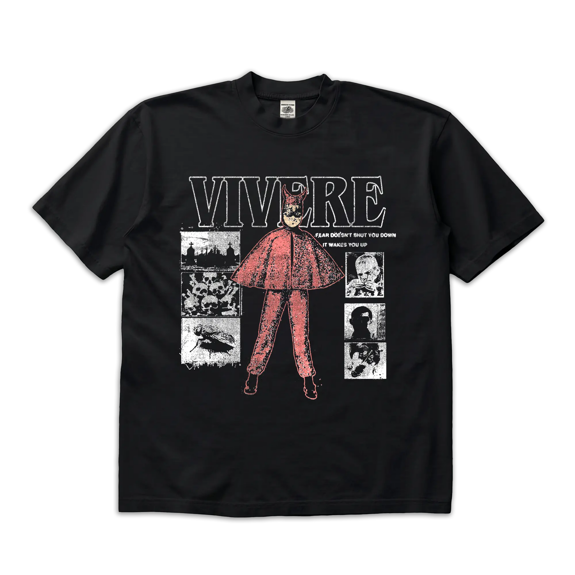 Crime Stoppers T-Shirt Black - VIVERE