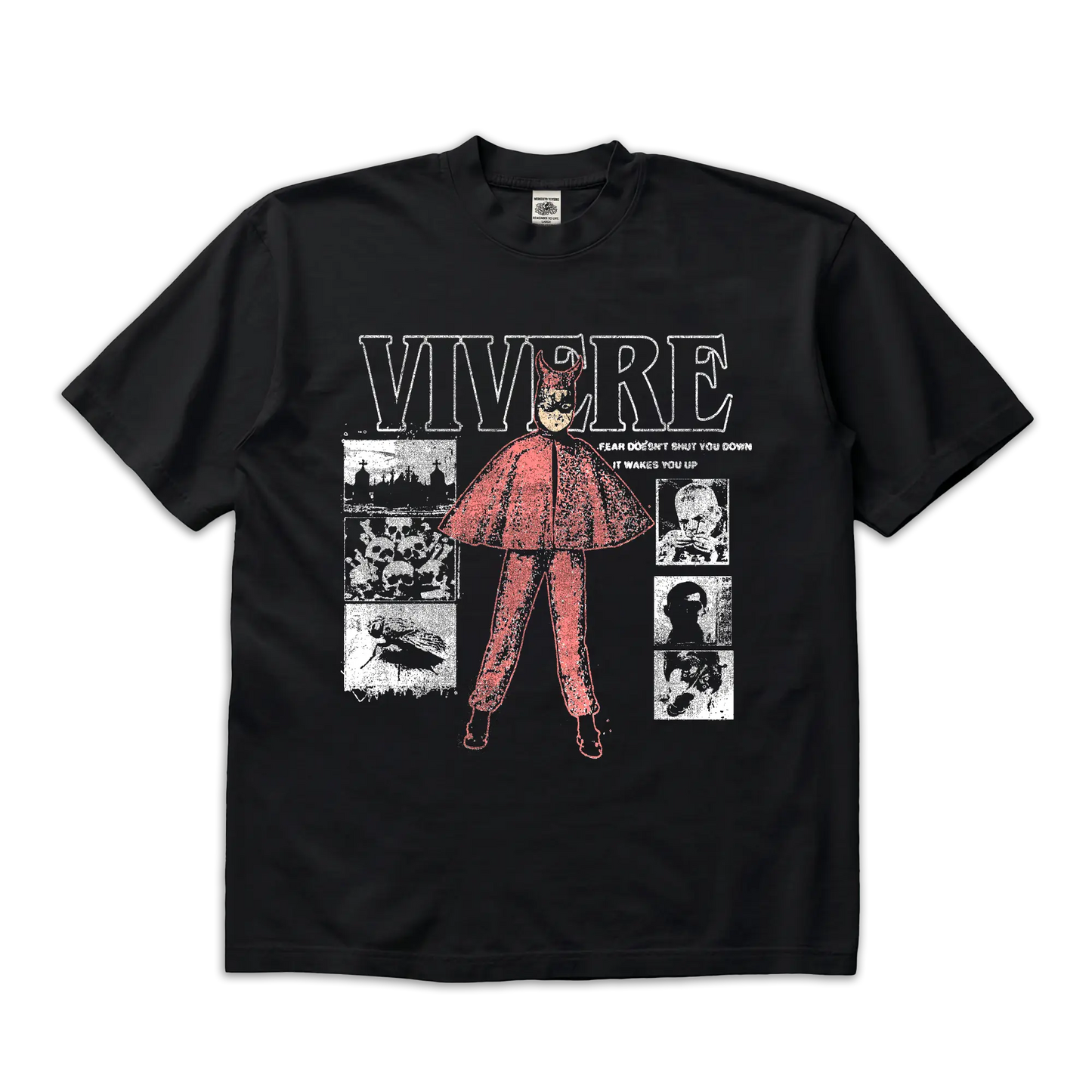 Crime Stoppers T-Shirt Black - VIVERE