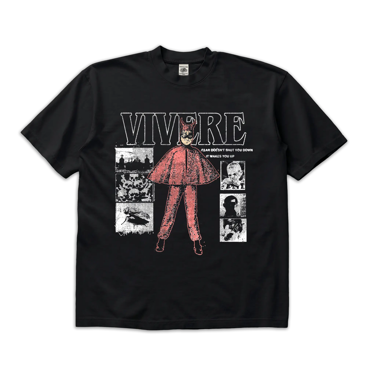 Crime Stoppers T-Shirt Black - VIVERE