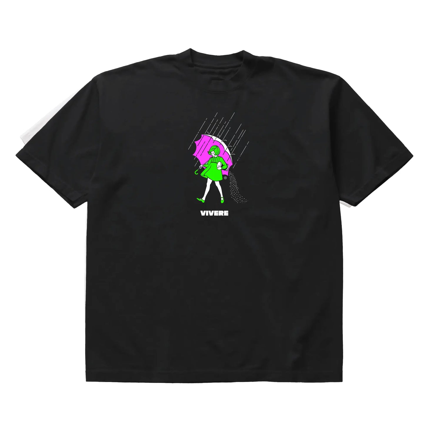 Salt Tee Black mento.vivere