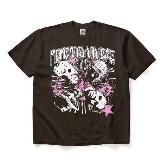 Nightmare T-Shirt Brown - VIVERE -