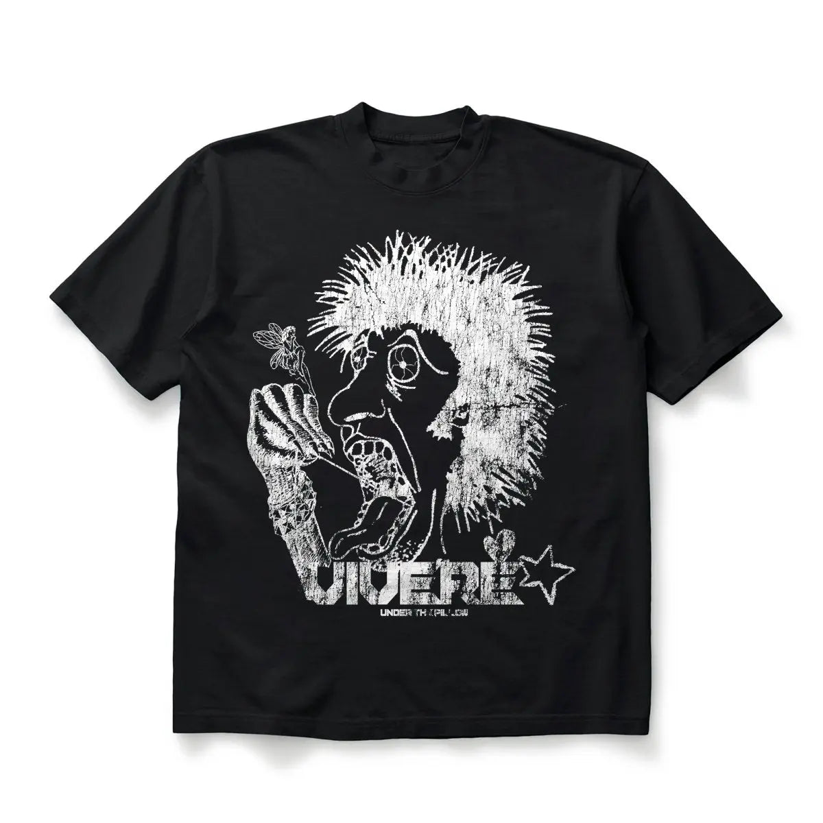 Tooth Fairy T-Shirt Black - VIVERE -