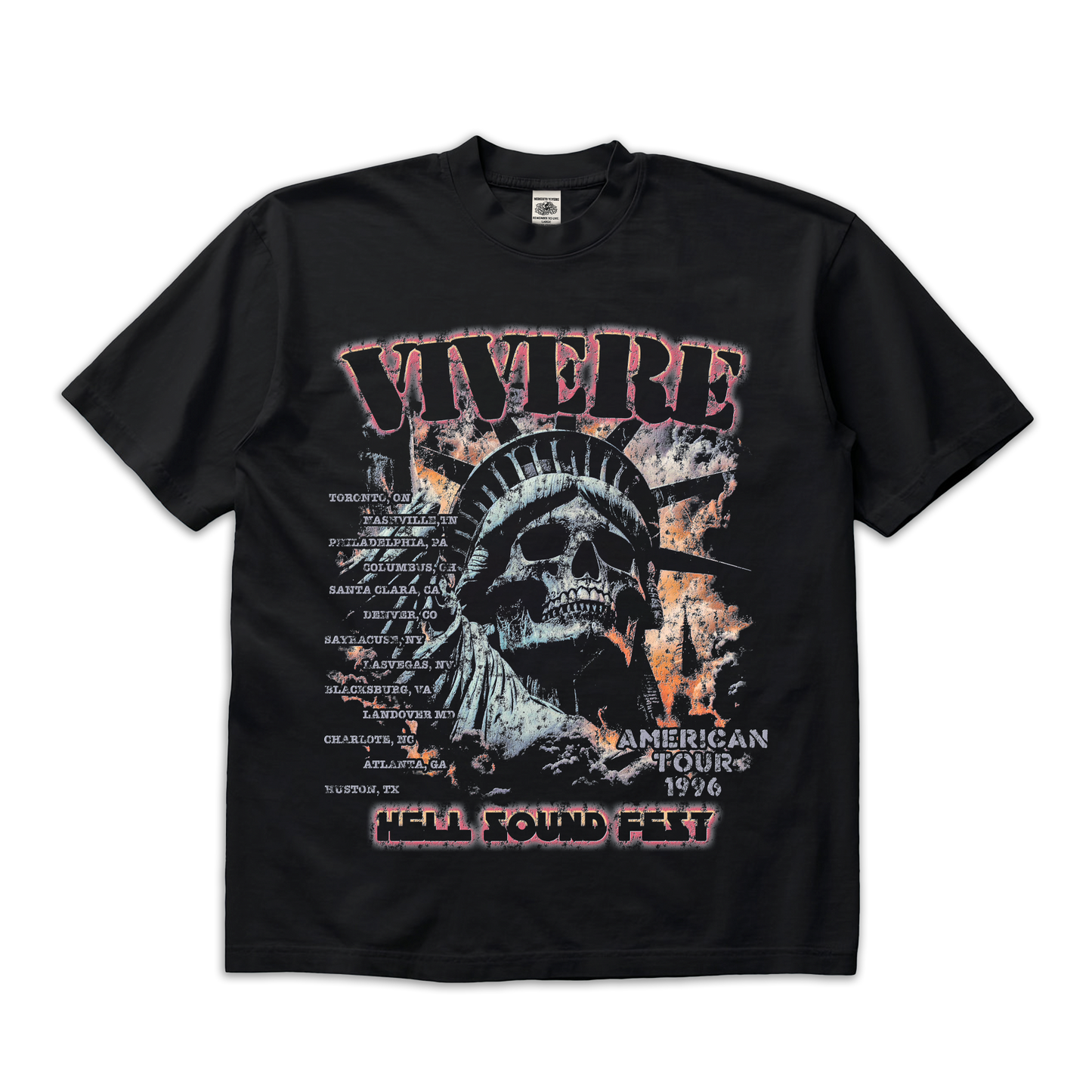 U.S. Tour T-Shirt Black