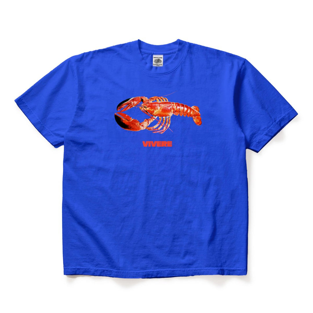 Lobster T-Shirt Blue - VIVERE -