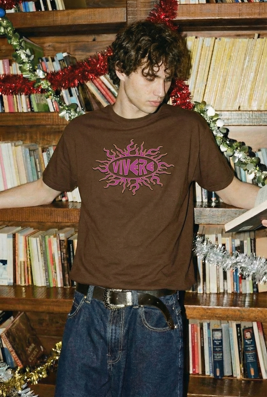 Gift Shop T-Shirt Brown