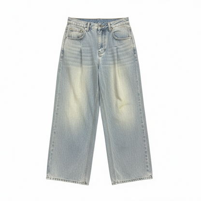 Light Wash Baggy Denim