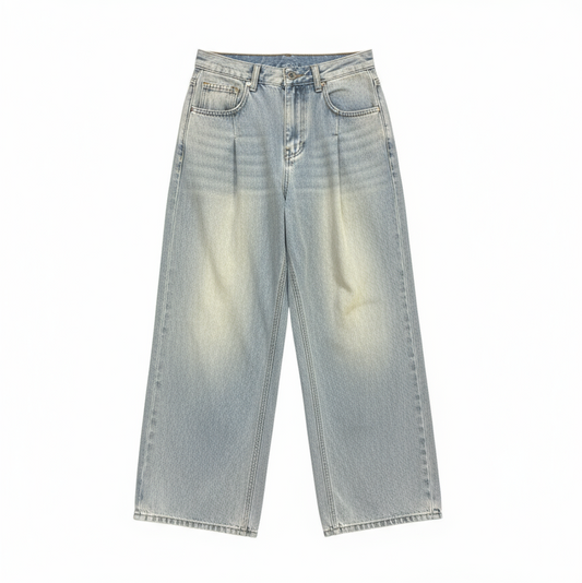 Light Wash Baggy Denim