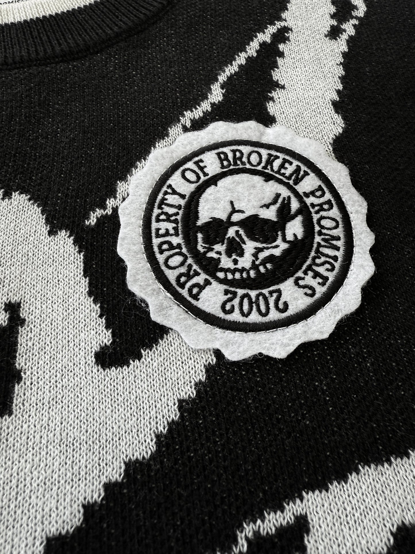 Arachnid Sweater with Patch