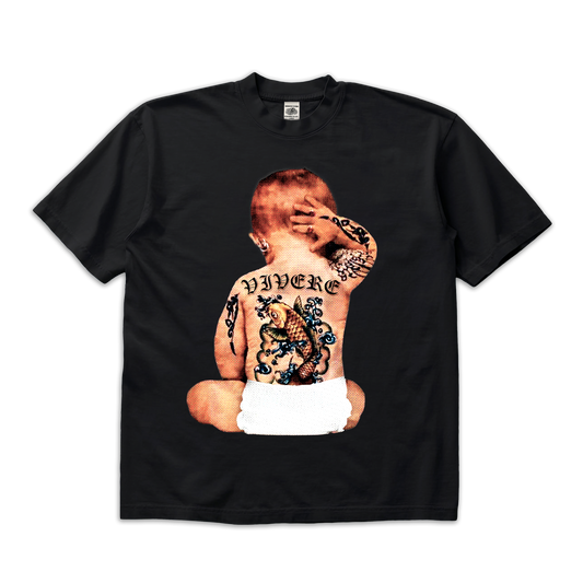 Tatted Baby T-Shirt Black