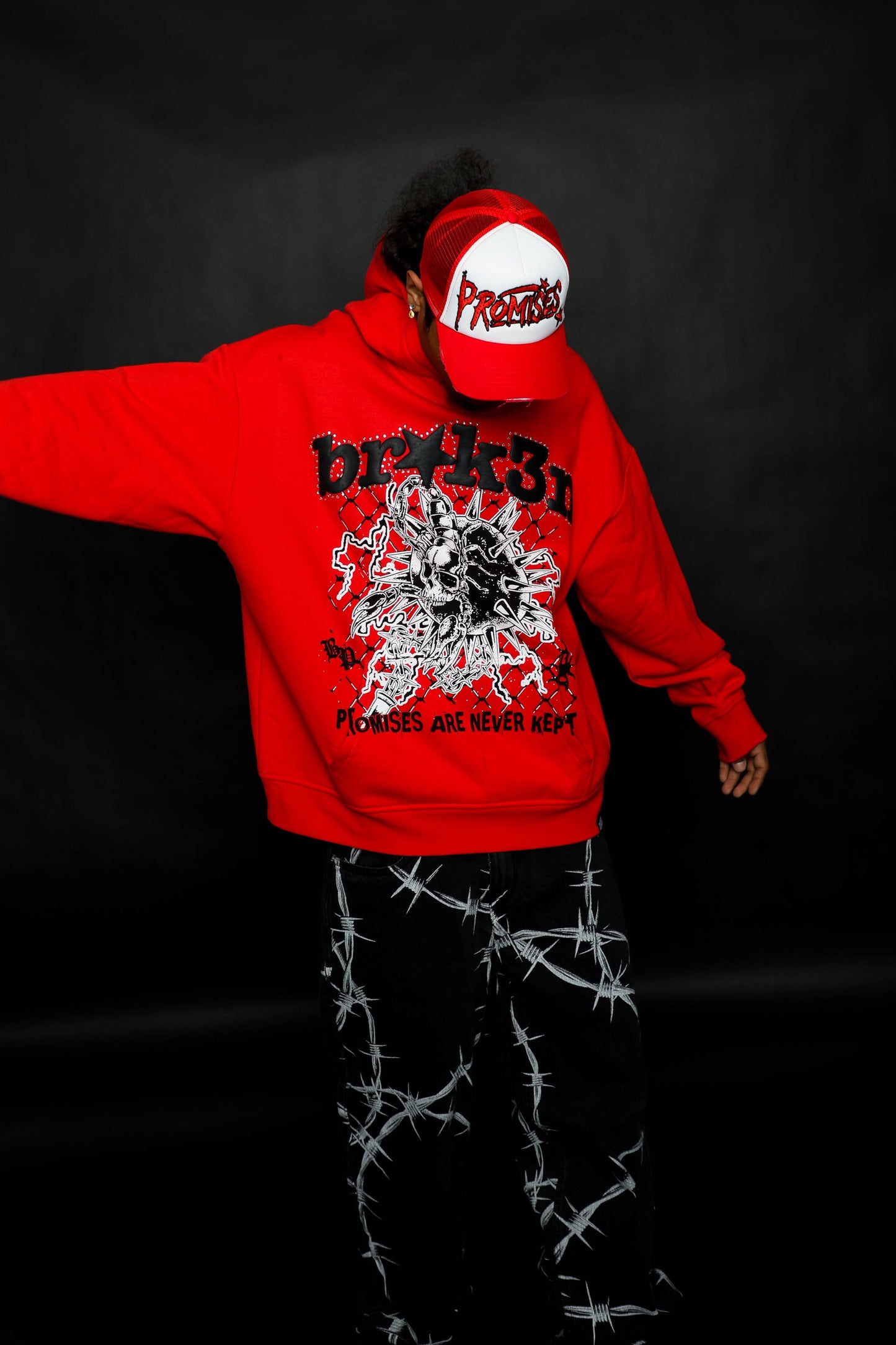 Breakthrough Rhinestone Hoodie