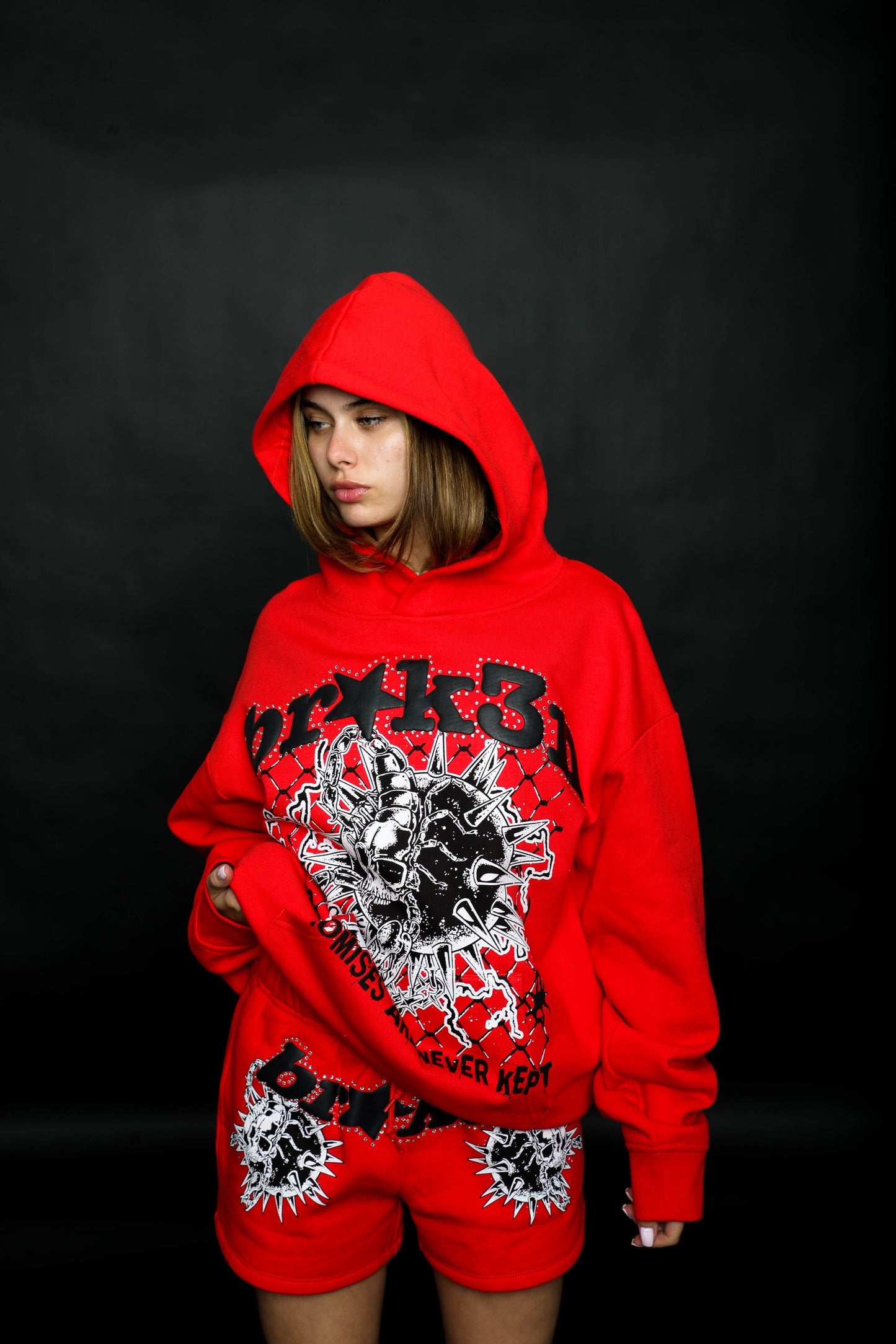 Breakthrough Rhinestone Hoodie