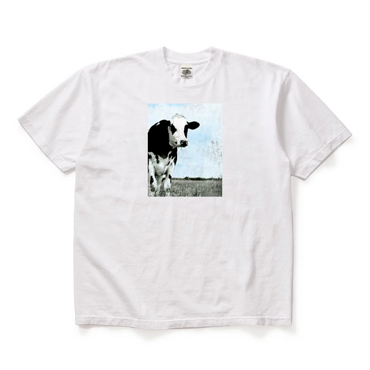 Cow T-Shirt White - VIVERE
