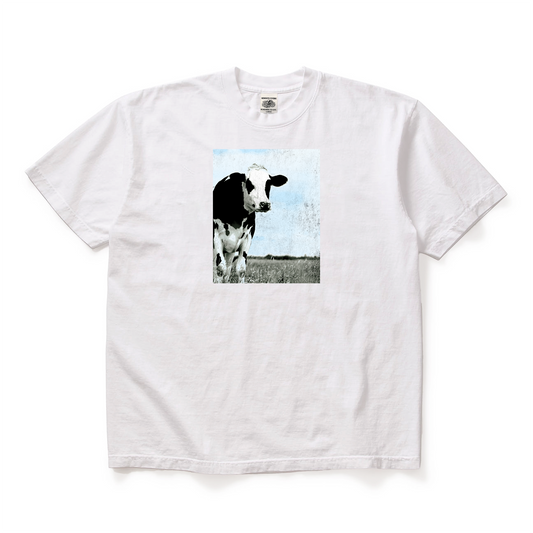 Cow T-Shirt White - VIVERE