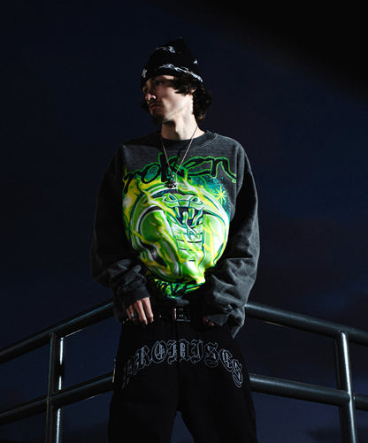 Cross Your Mind Crew Neck Sweatshirt