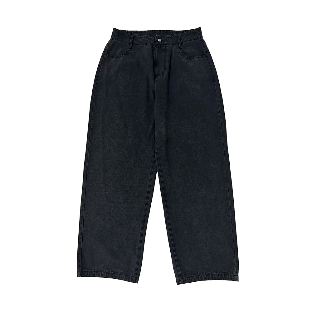 Western Washed Black Denim - VIVERE