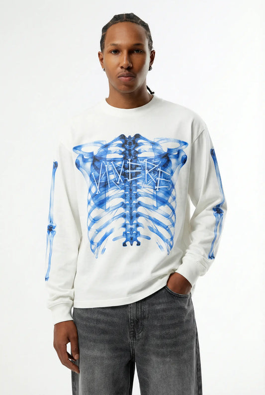 X-Ray Longsleeve T-Shirt White