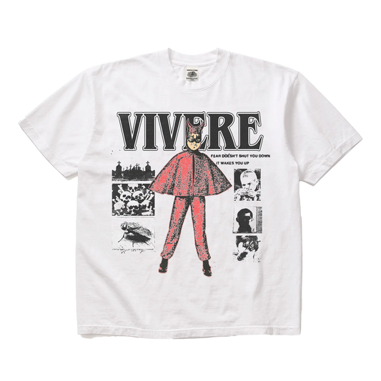 Crime Stoppers T-Shirt White - VIVERE