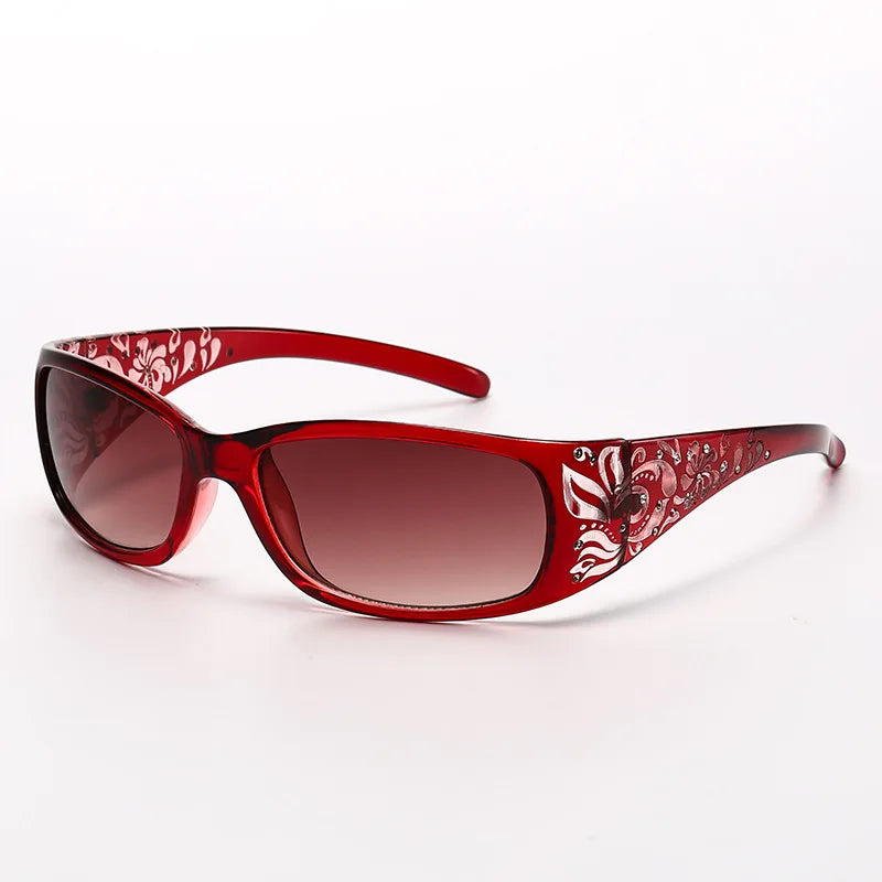 Floral Mcbling Sunglasses – Vivere LA