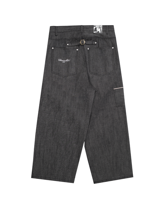 SELVEDGE DENIM BLACK