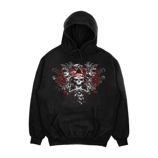Rock Star Hoodie Black