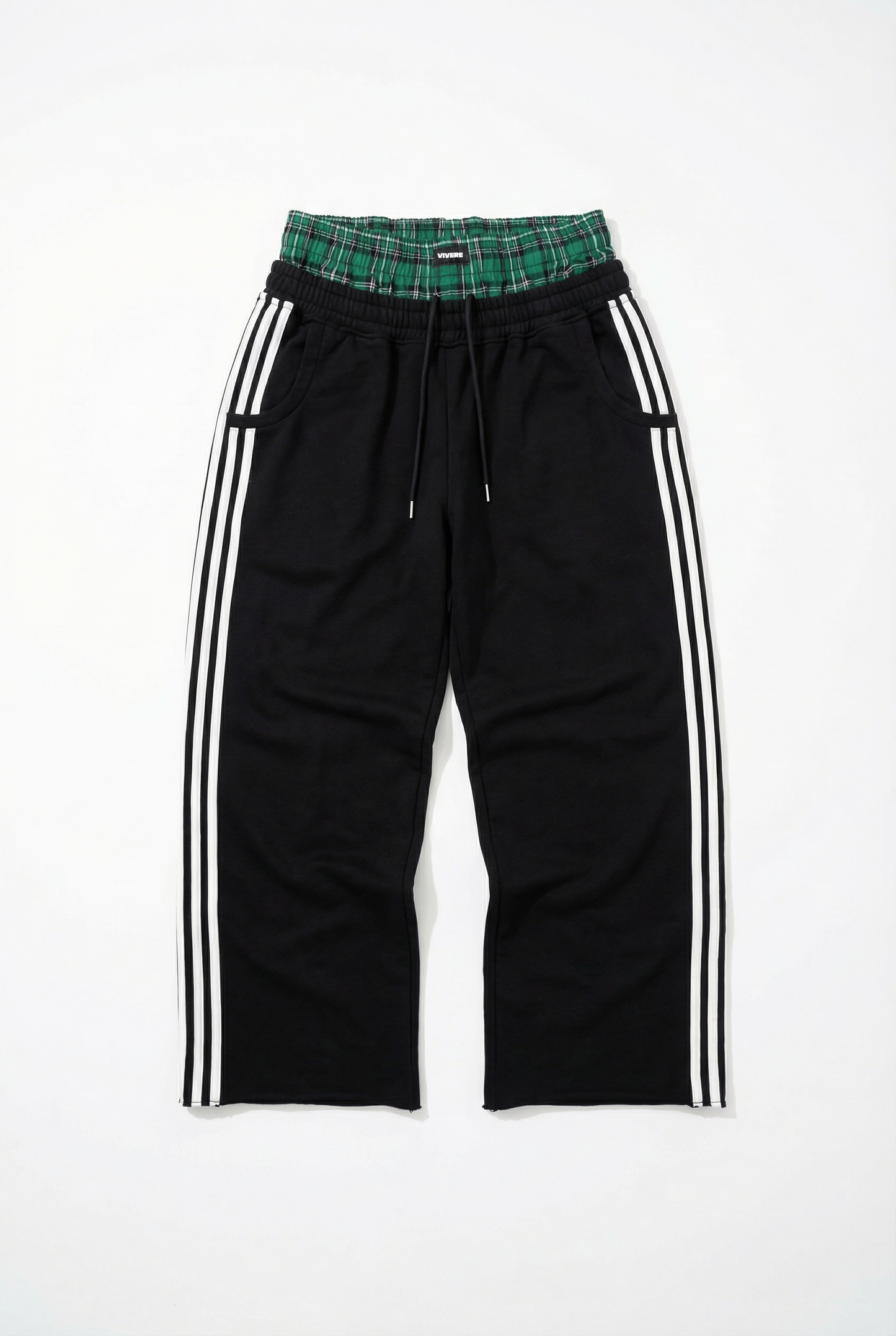 Double Waisted Boxer Baggy Sweatpants