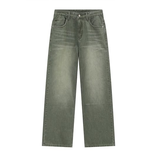 Green Sun Bleached Denim - VIVERE