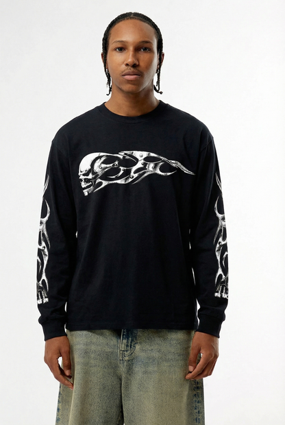 Flames of Steel Long Sleeve