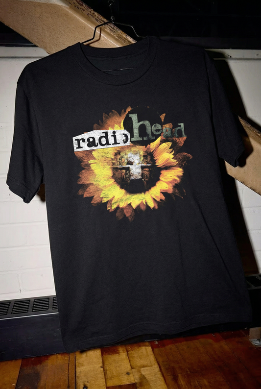 Radio Head VIntage Flower T-Shirt