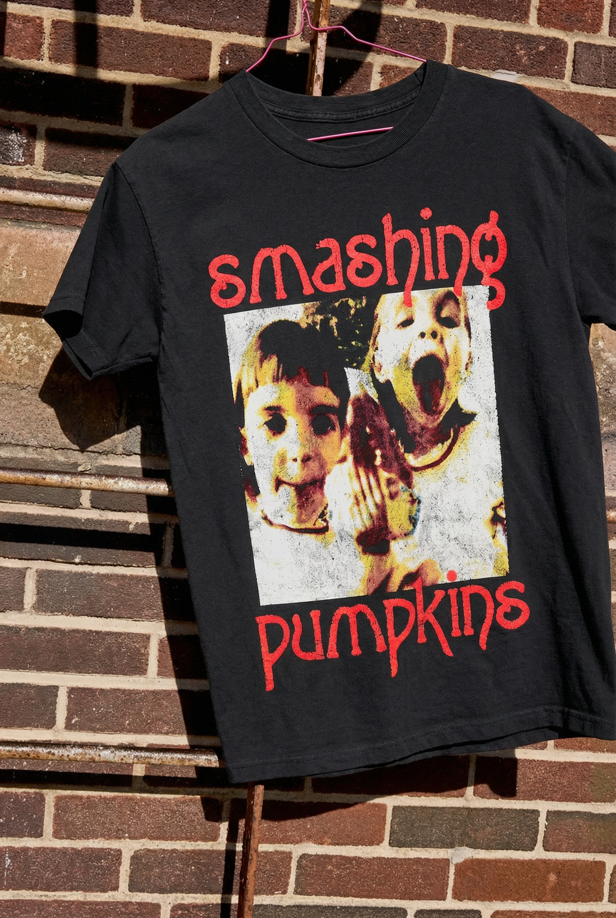 The Smashing Pumpkins Twins T-Shirt Black