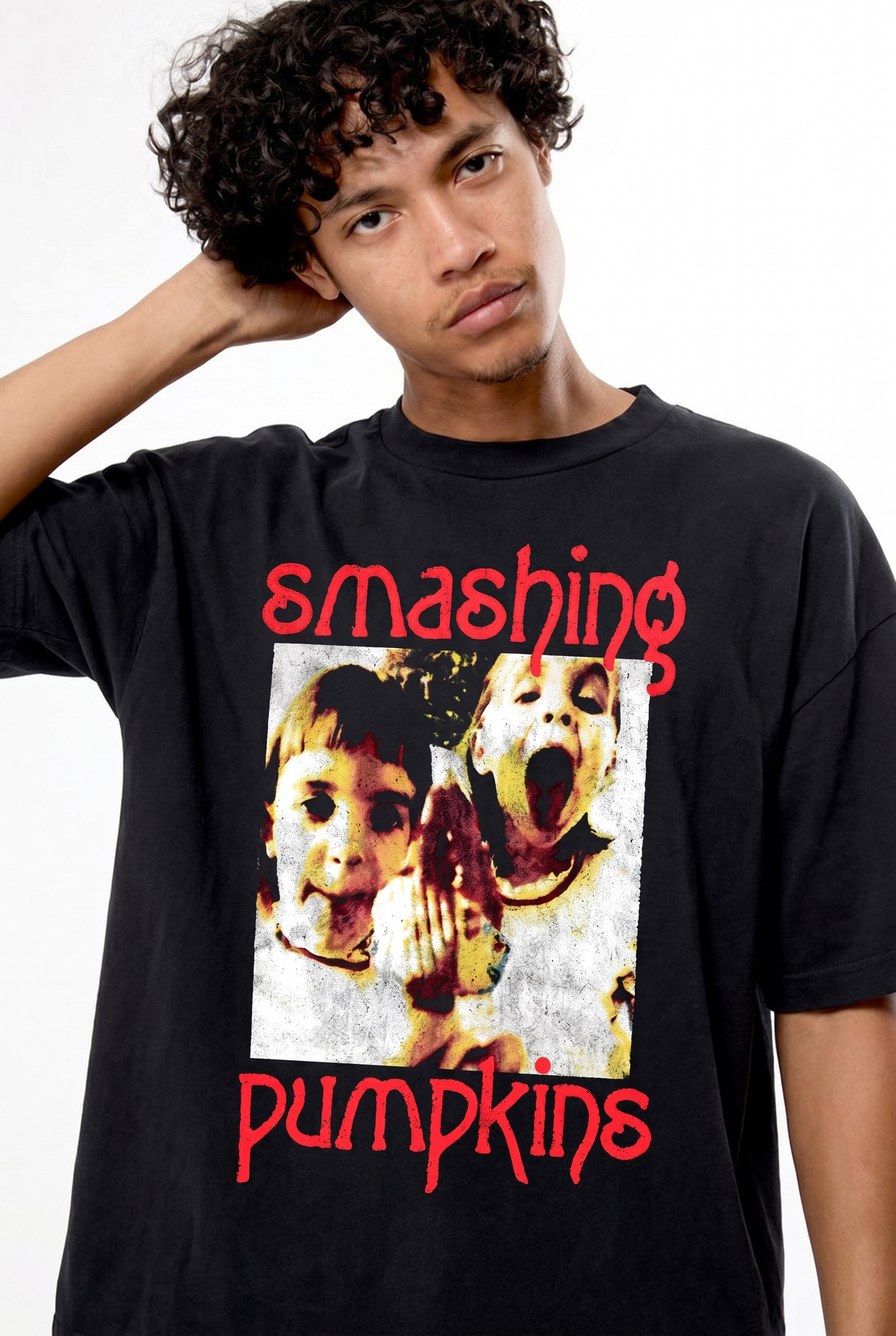 The Smashing Pumpkins Twins T-Shirt Black