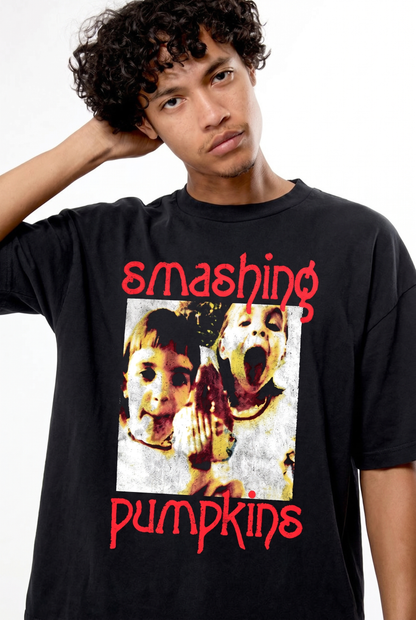 The Smashing Pumpkins Twins T-Shirt Black