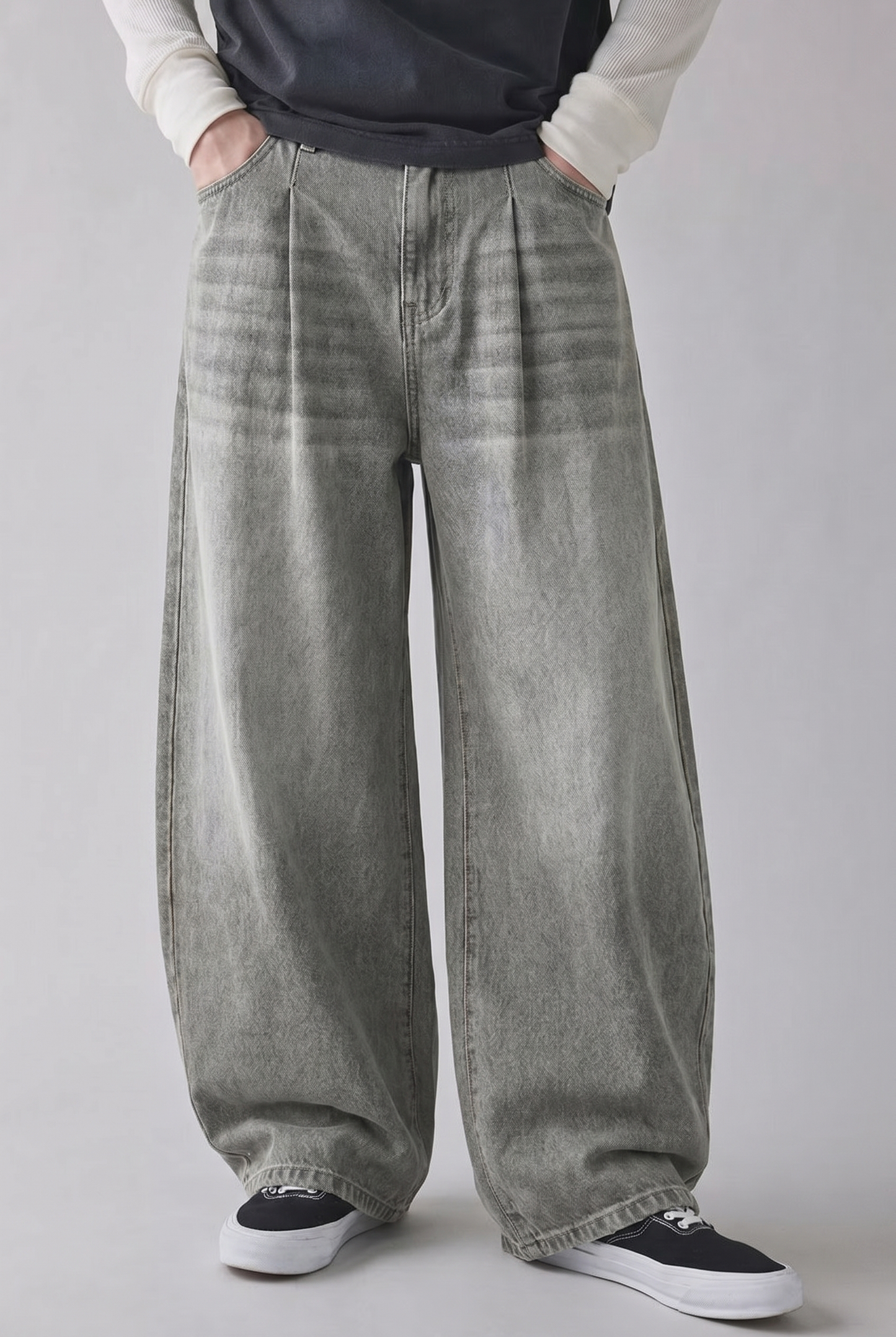 Ultra Baggy Sun Faded Denim