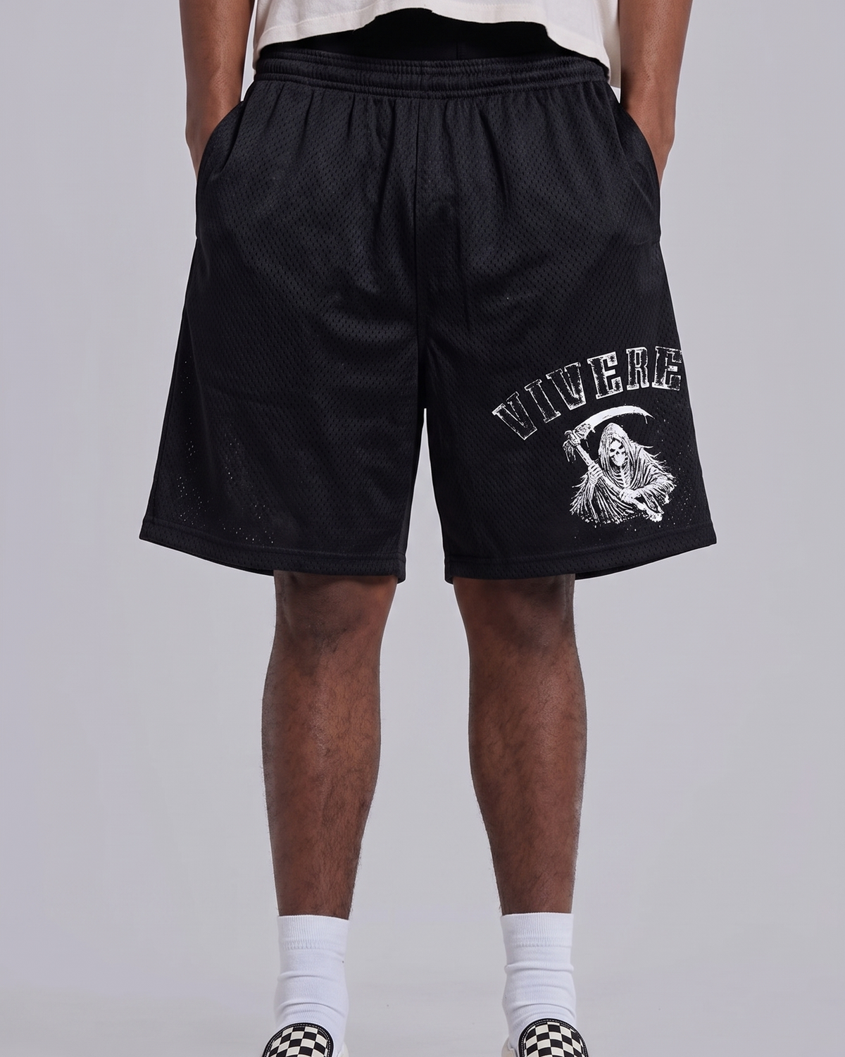 Reaper Mesh Shorts Black