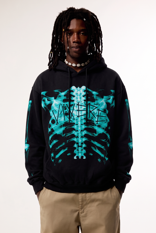 X-Ray Hoodie Black