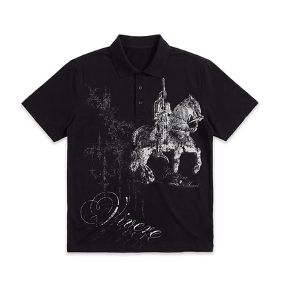 Knight Polo Black