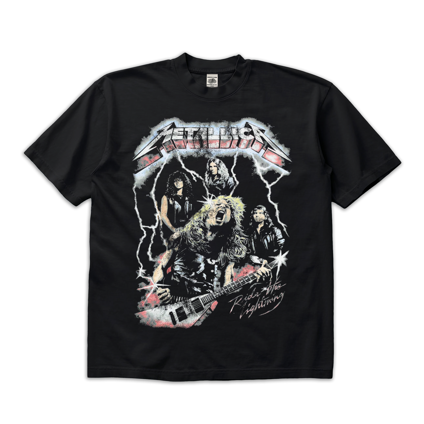 Ride The Lightning Metallica Tee