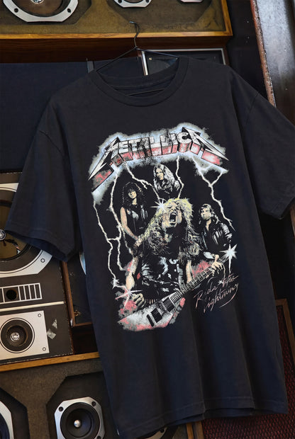 Ride The Lightning Metallica Tee