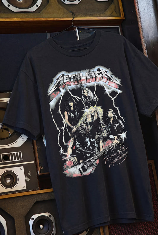 Ride The Lightning Metallica Tee