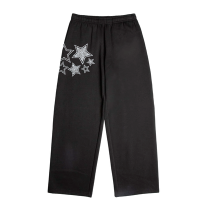 Star Rhinestone Sweatpants