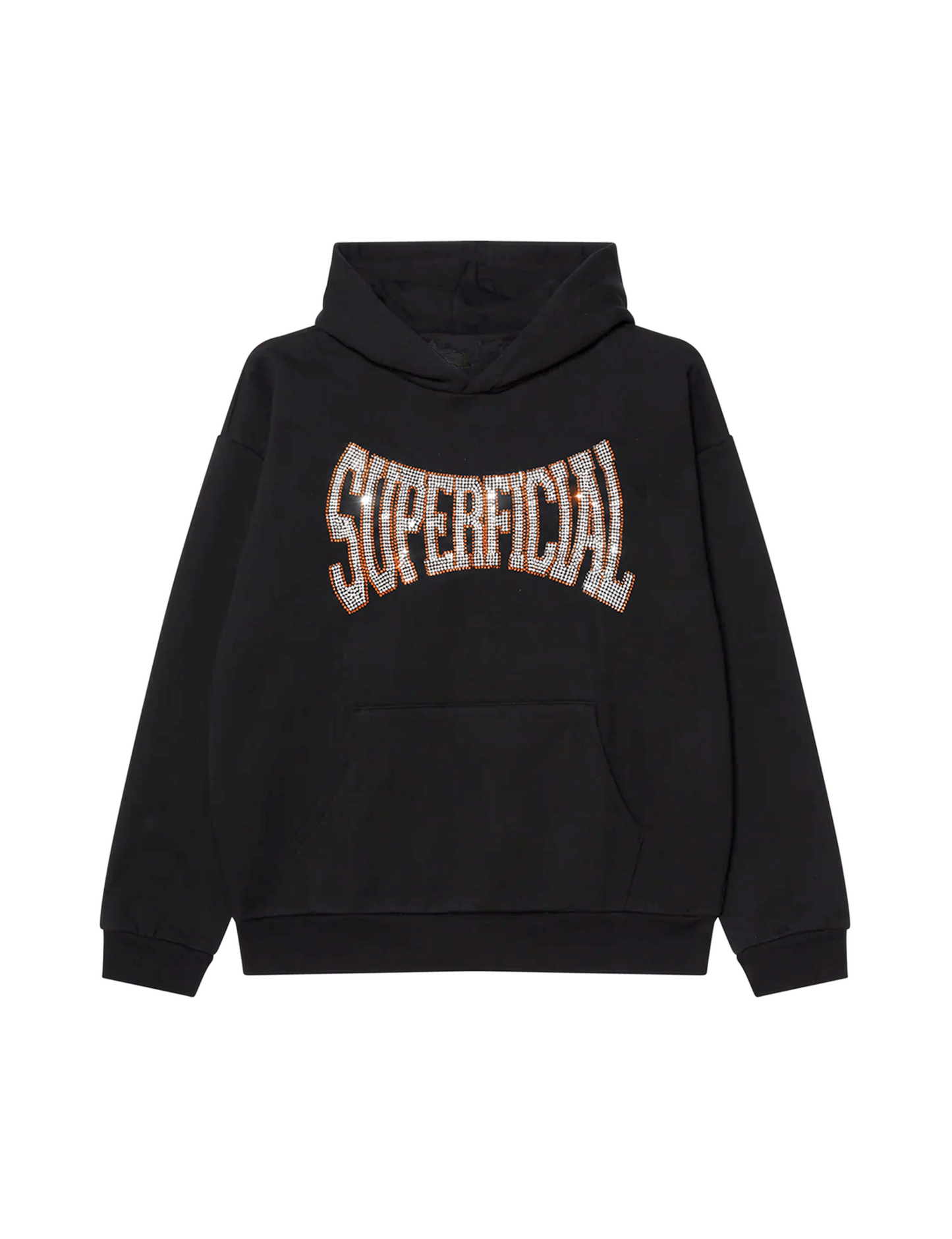 Superficial Rhinestone Hoodie