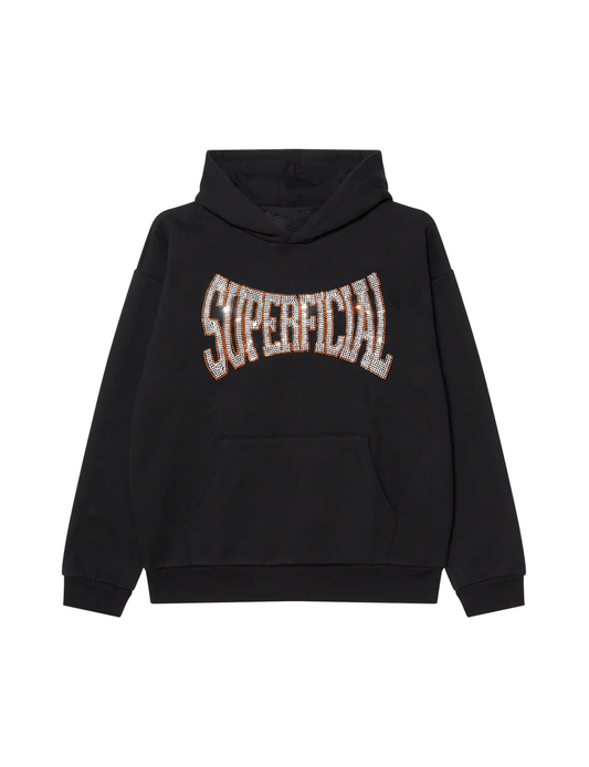 Superficial Rhinestone Hoodie