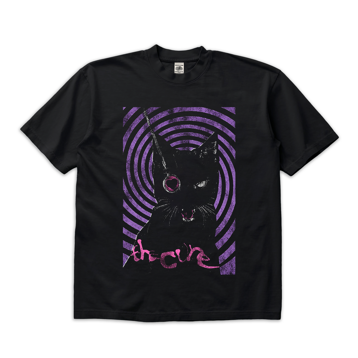 The Cure Black Cat Tee