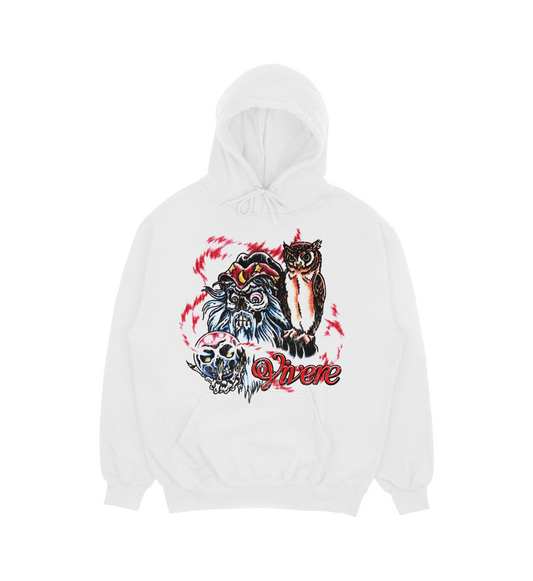 Wizard Hoodie White