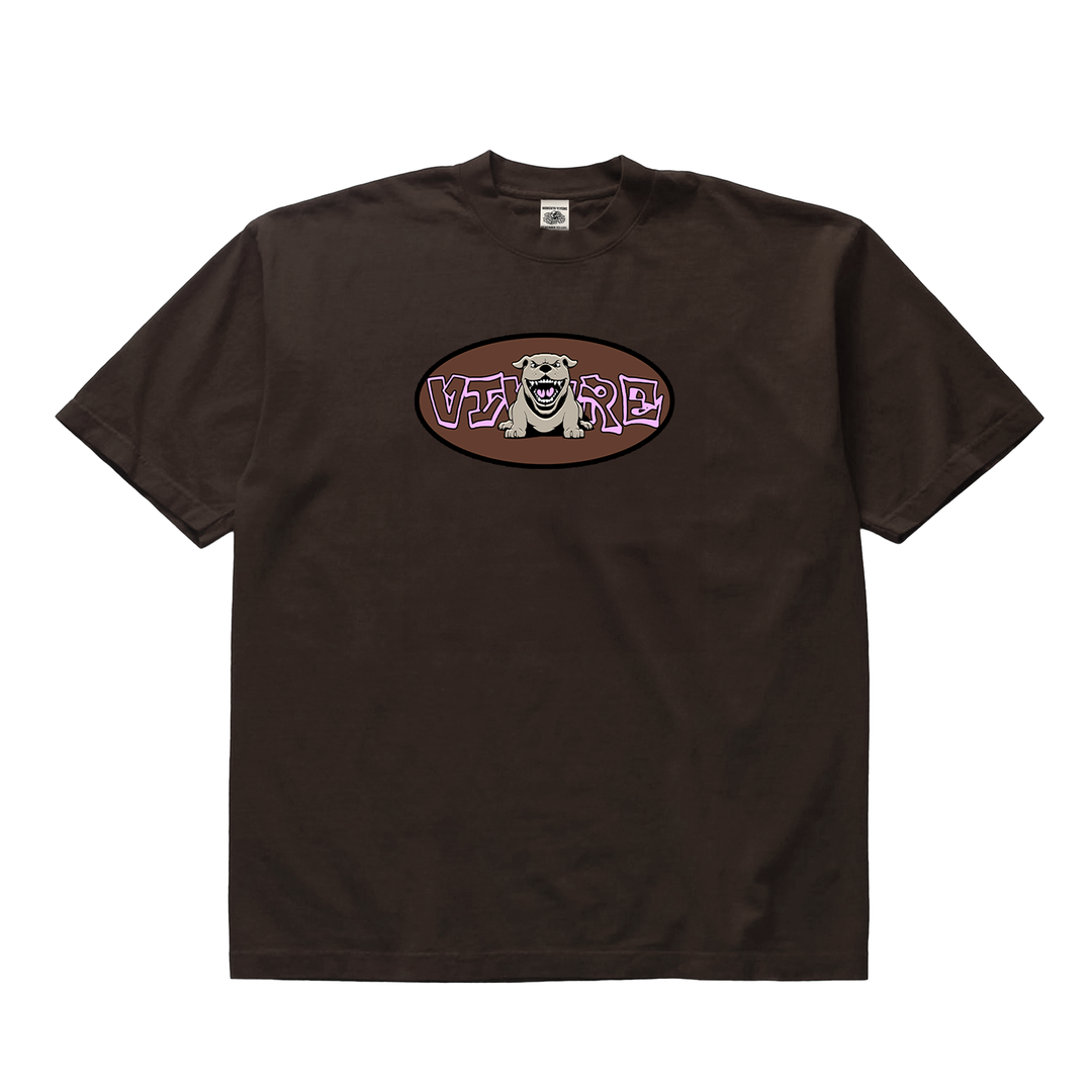 Bull Dog T-Shirt Brown - VIVERE
