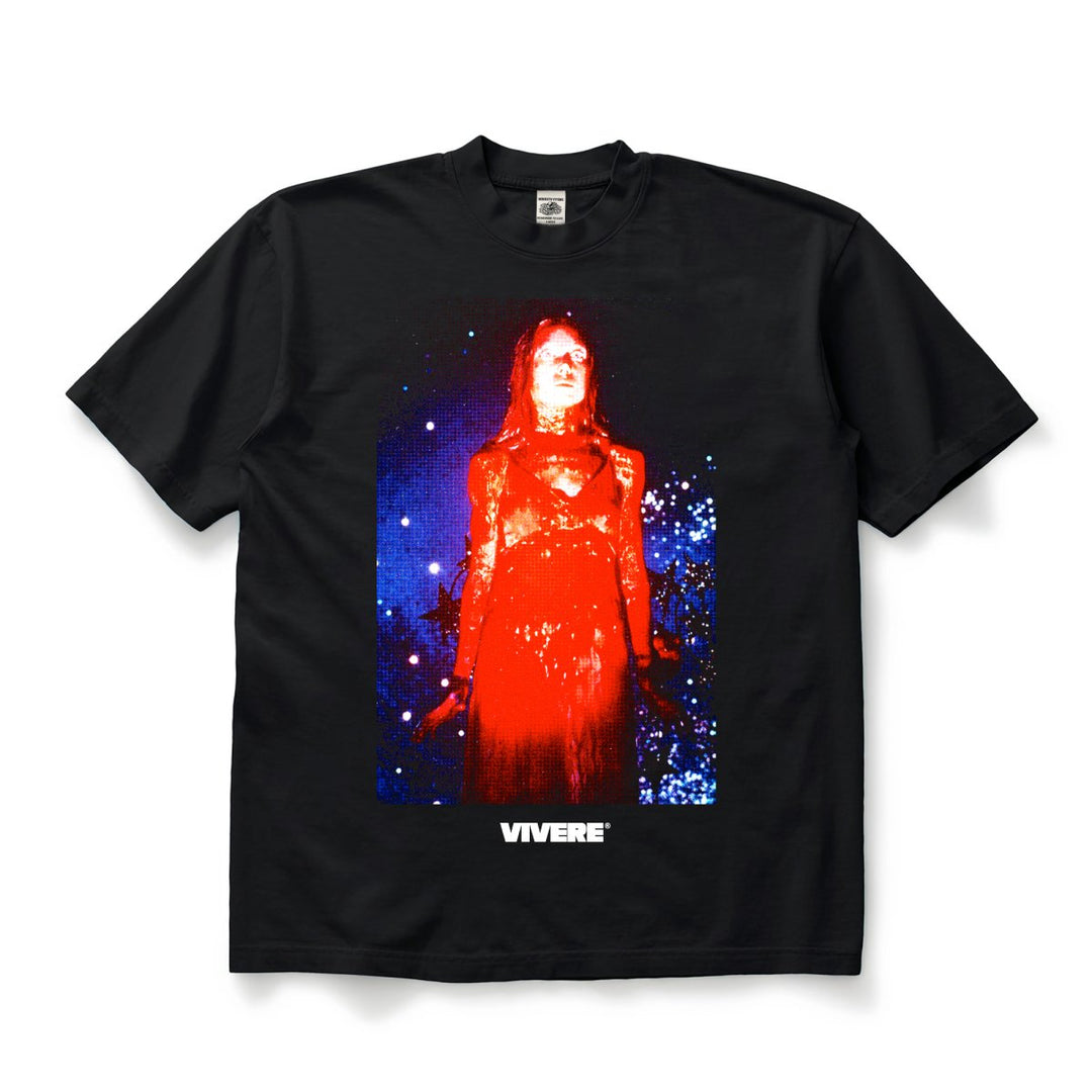 Carrie T-Shirt Black - VIVERE -