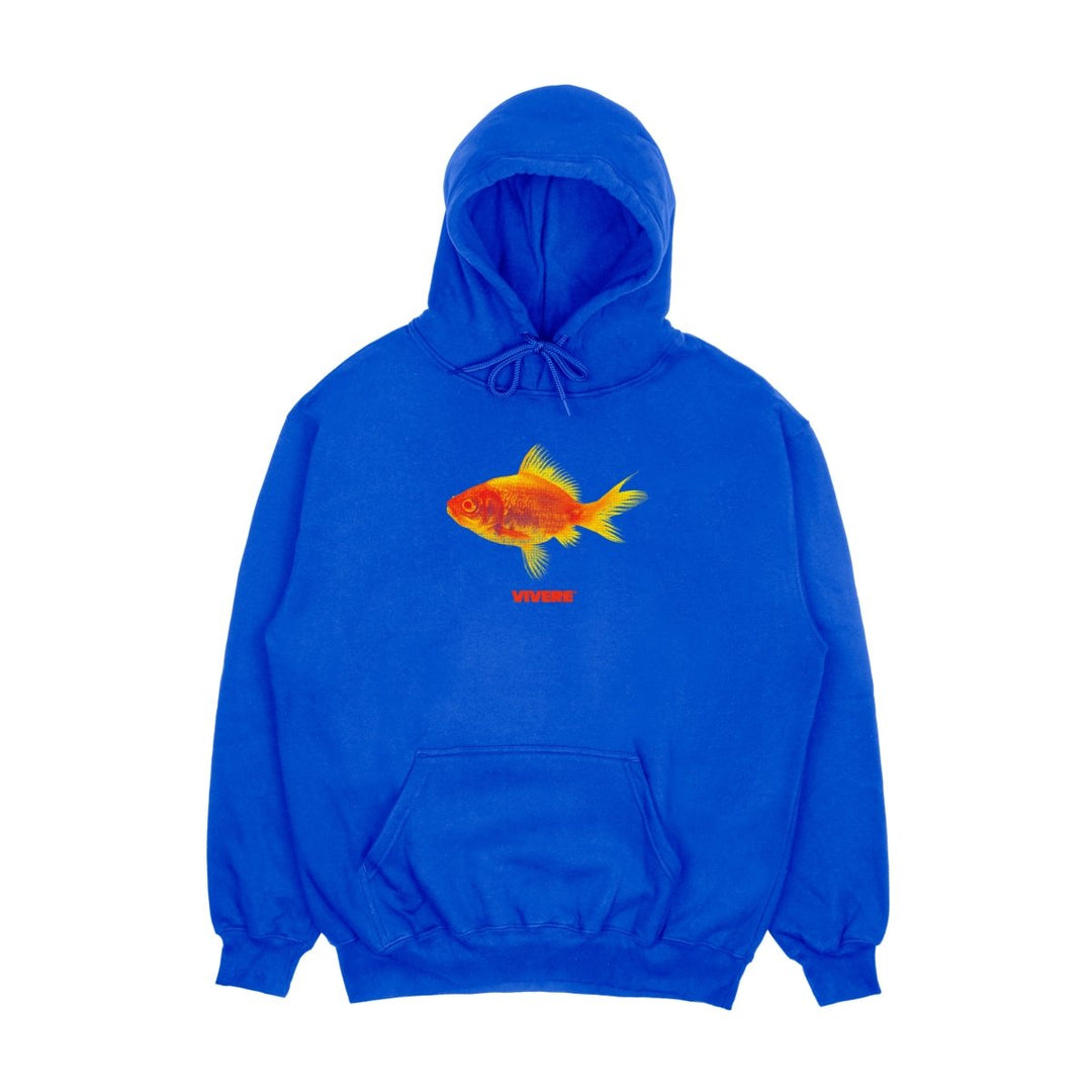 Goldfish Hoodie Blue - VIVERE -